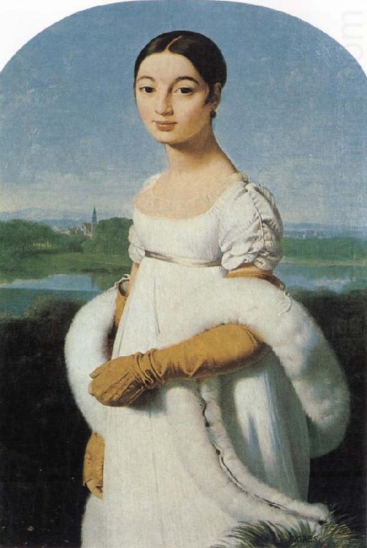 Jean-Auguste Dominique Ingres Mademoiselle Riviere china oil painting image
